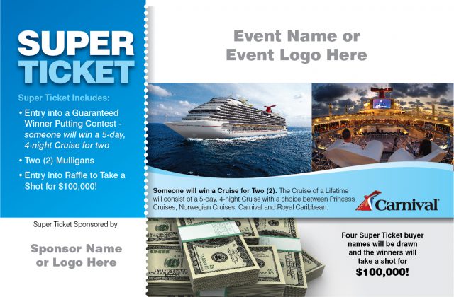 Super Ticket - Cruise and $100,000 Shootout