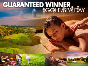 Spa Day or Free Round of Golf Guaranteed Winner