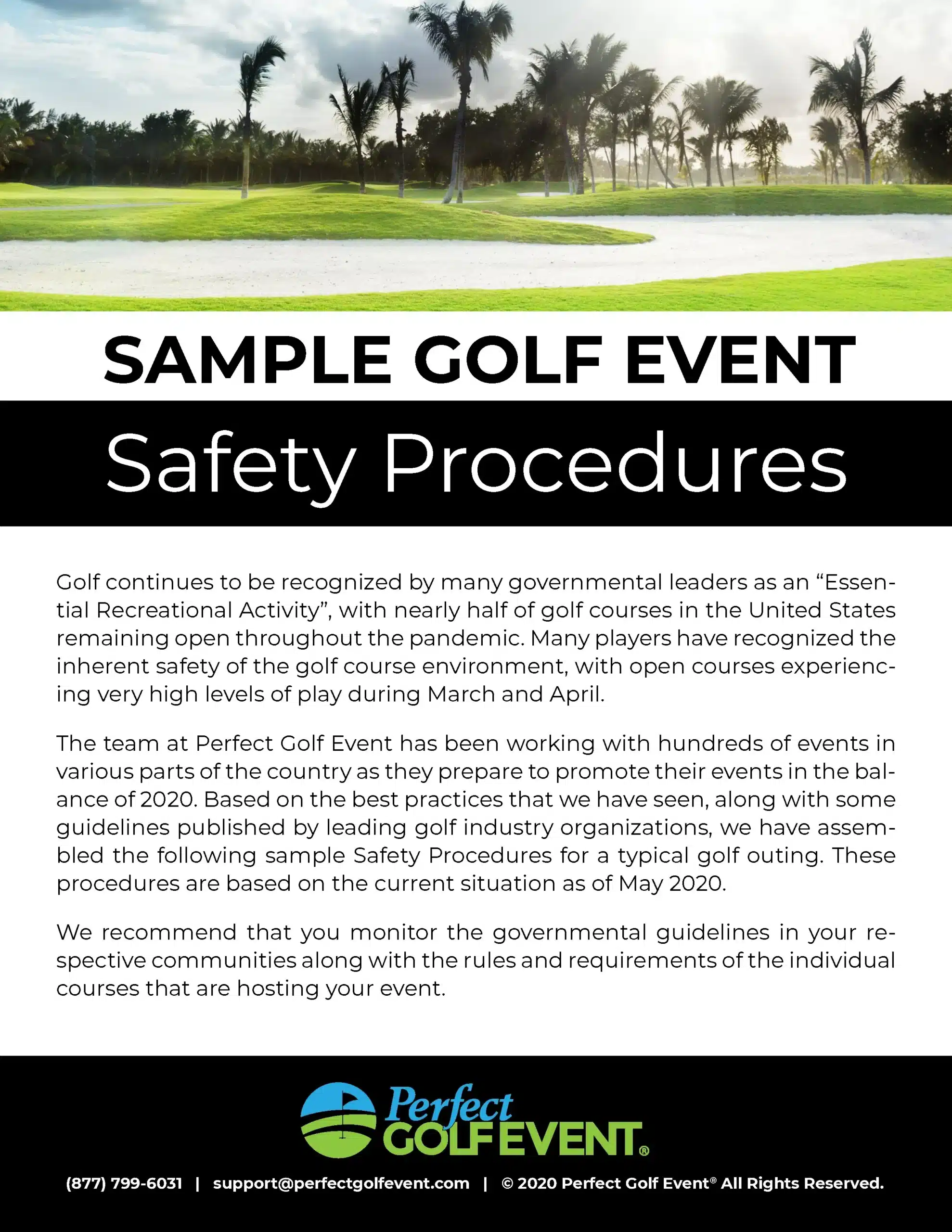 Virtual Golf Tournament Fundraiser