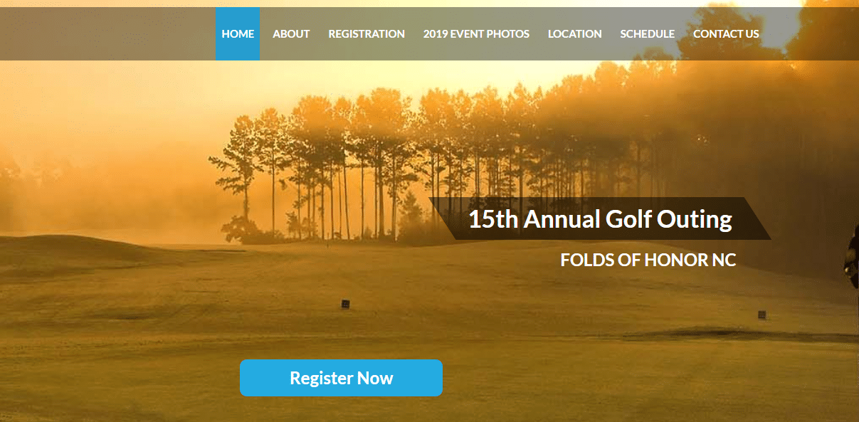 Golf Tournament Websites & Planning Made Easy