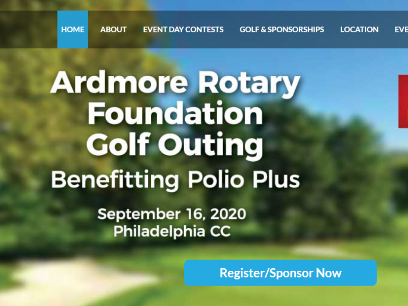 Promoting-a-Golf-Event-Website