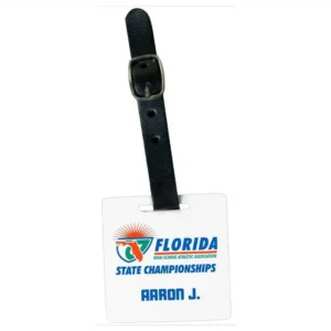 Full Color Metal Square Tag