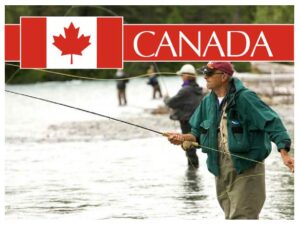 Fly Fishing in Canada Hole in One Contest