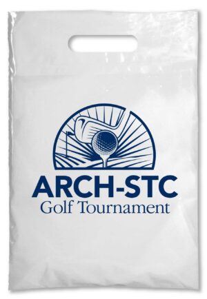 2-Sided 9" W x 13" H 1-Color Plastic Bags