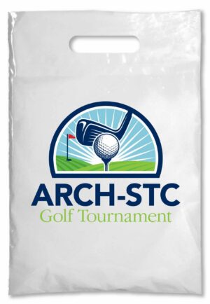 2-Sided 9" W x 13" H Full Color Plastic Bags