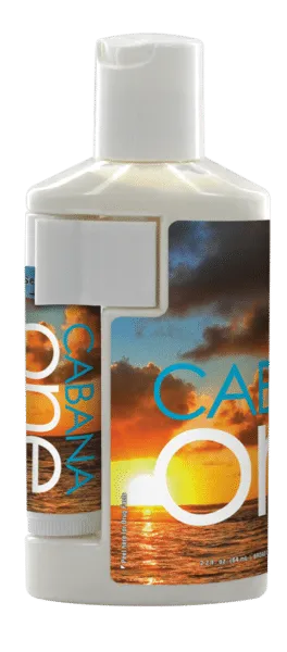 Duo Bottle with SPF 30 Sunscreen and SPF 15 Lip Balm in White Tube