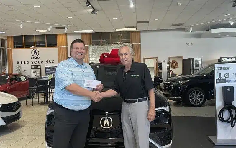 Perfect Golf Event Awards Hole-in-One Prize at MAC Sports Foundation Event