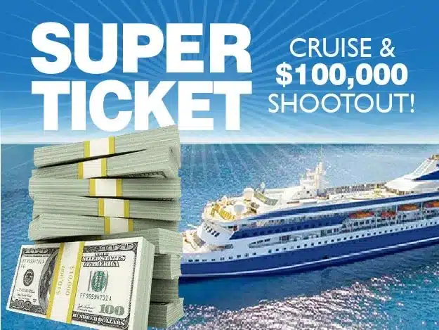 Super Ticket - Cruise and $100,000 Shootout