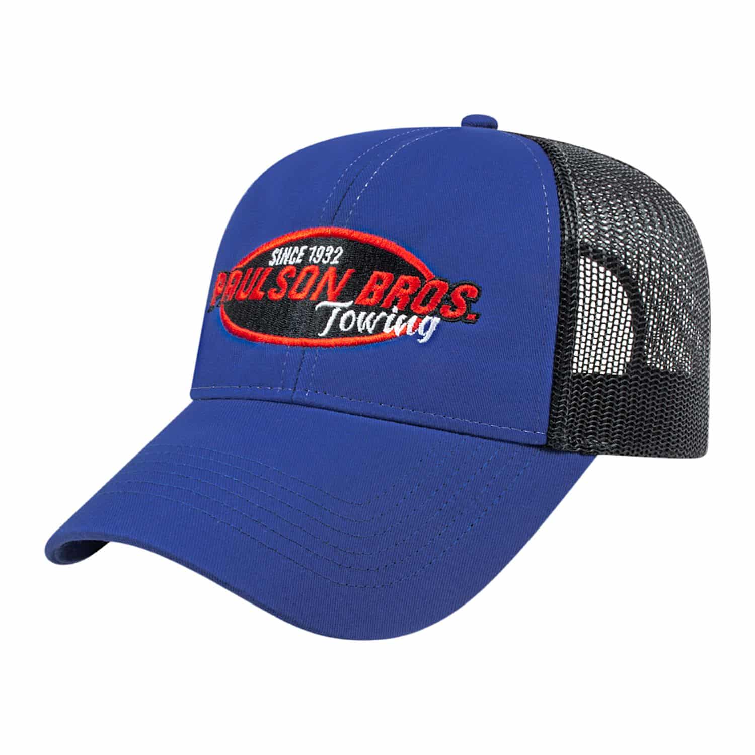 Cap America Two-Tone Trucker Mesh Back Cap