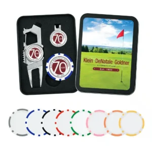 Golf n’ Brew Divot Tool Set w/ Poker Chip