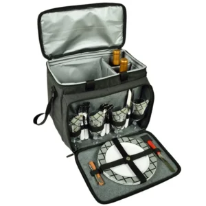 Deluxe Picnic Cooler for Four