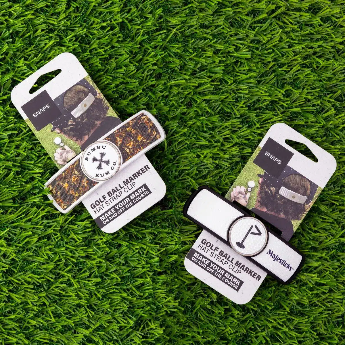 Imprinted Golf Hat Strap Clip w/ Ball marker - NEW!