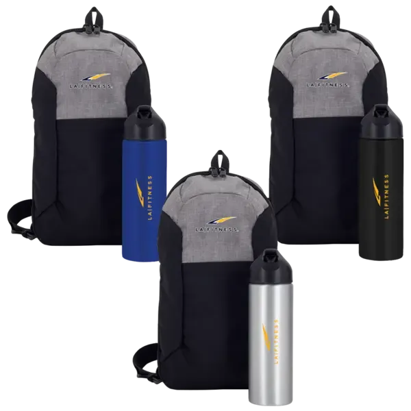 Sling Bag & Water Bottle Gift Set