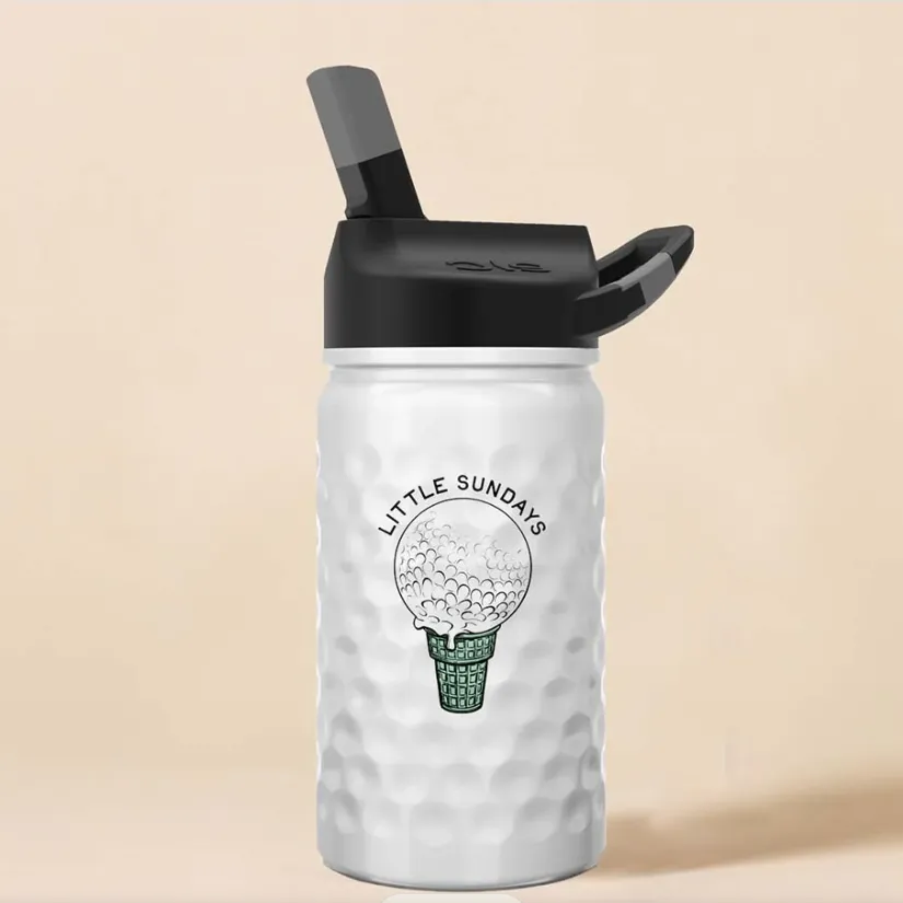 Dimpled Golf - 12 oz. Lil SIC Stainless Steel Water Bottle