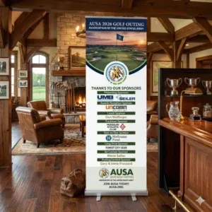 80" Retractable Banner Stand
