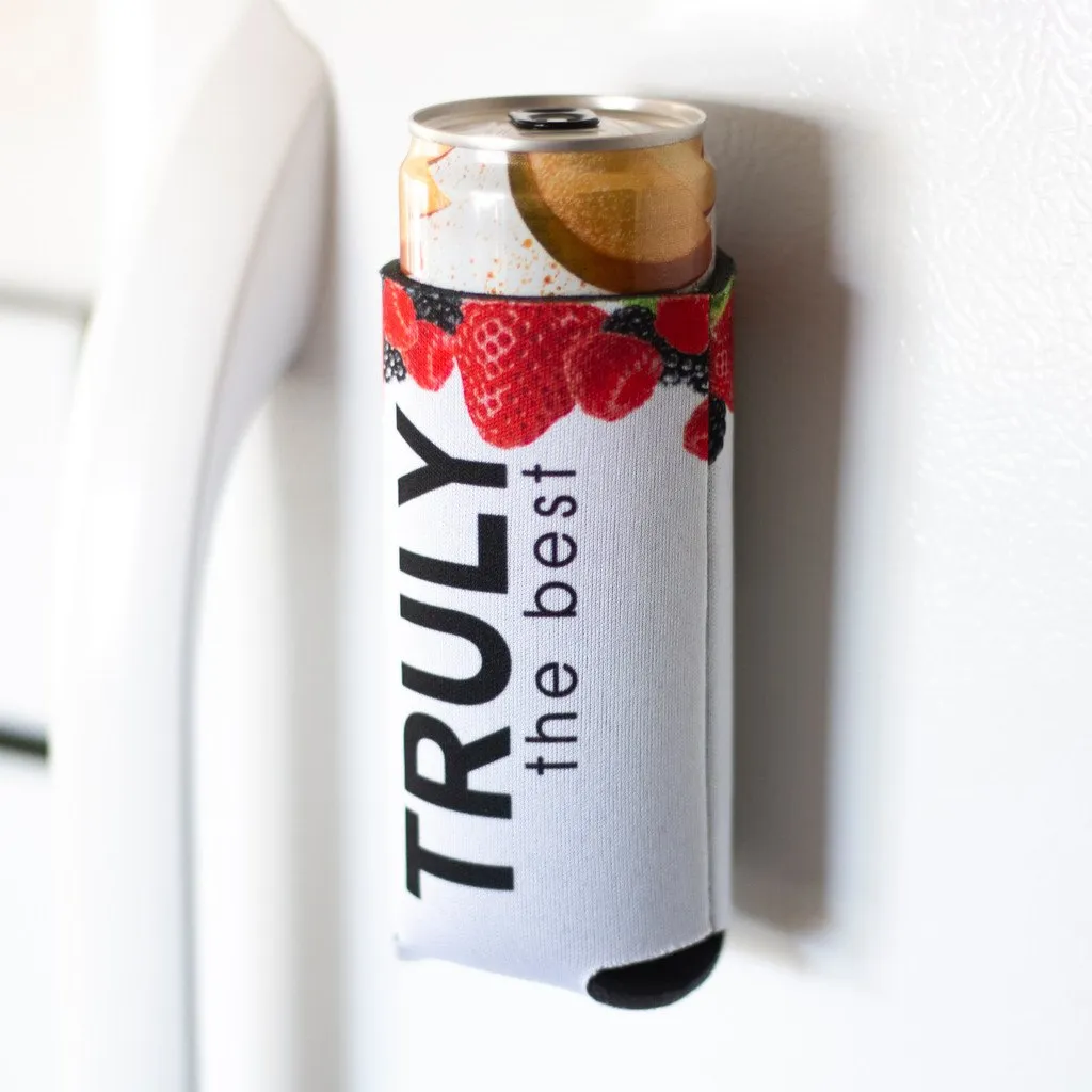 Full Color 12 oz Slim Magnet Can Cooler