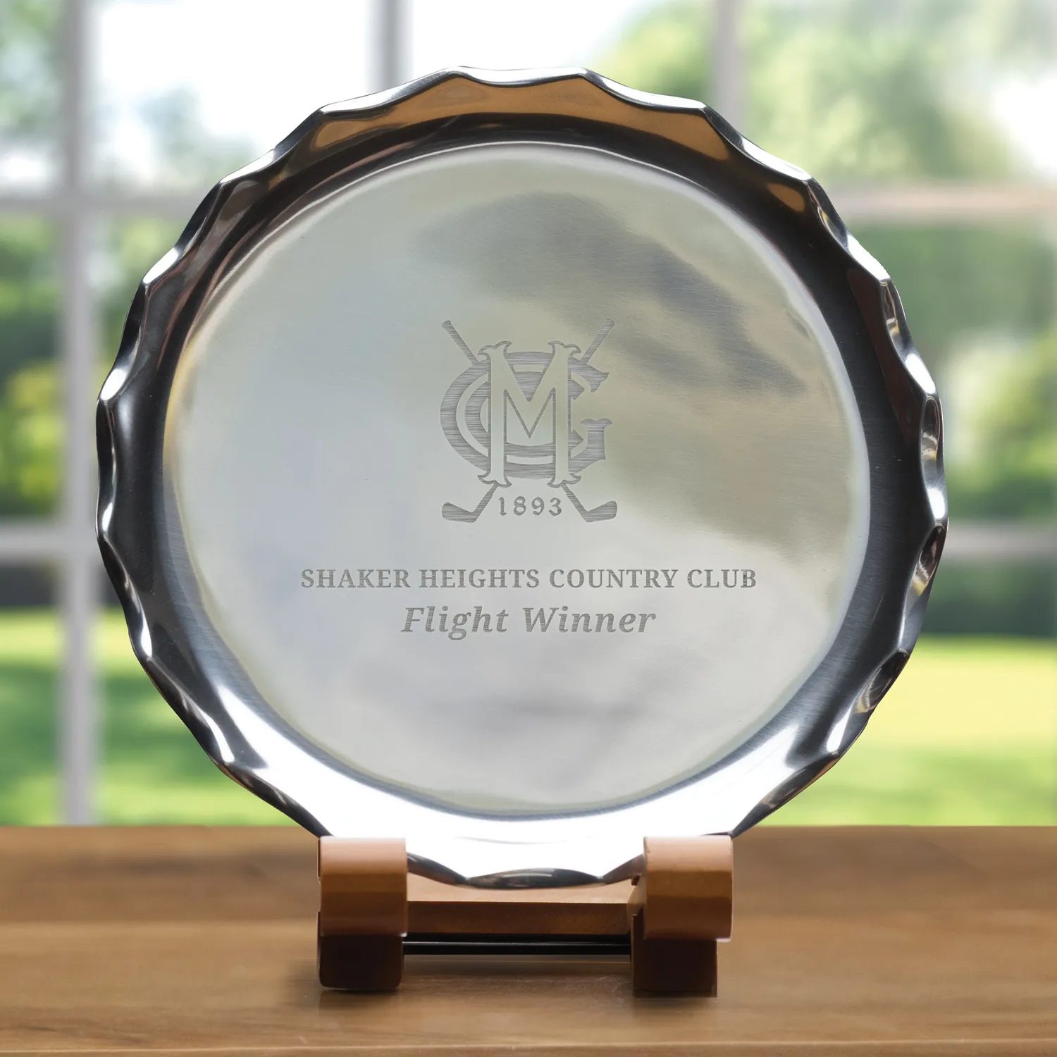 GOLF AWARD PLATE - LARGE